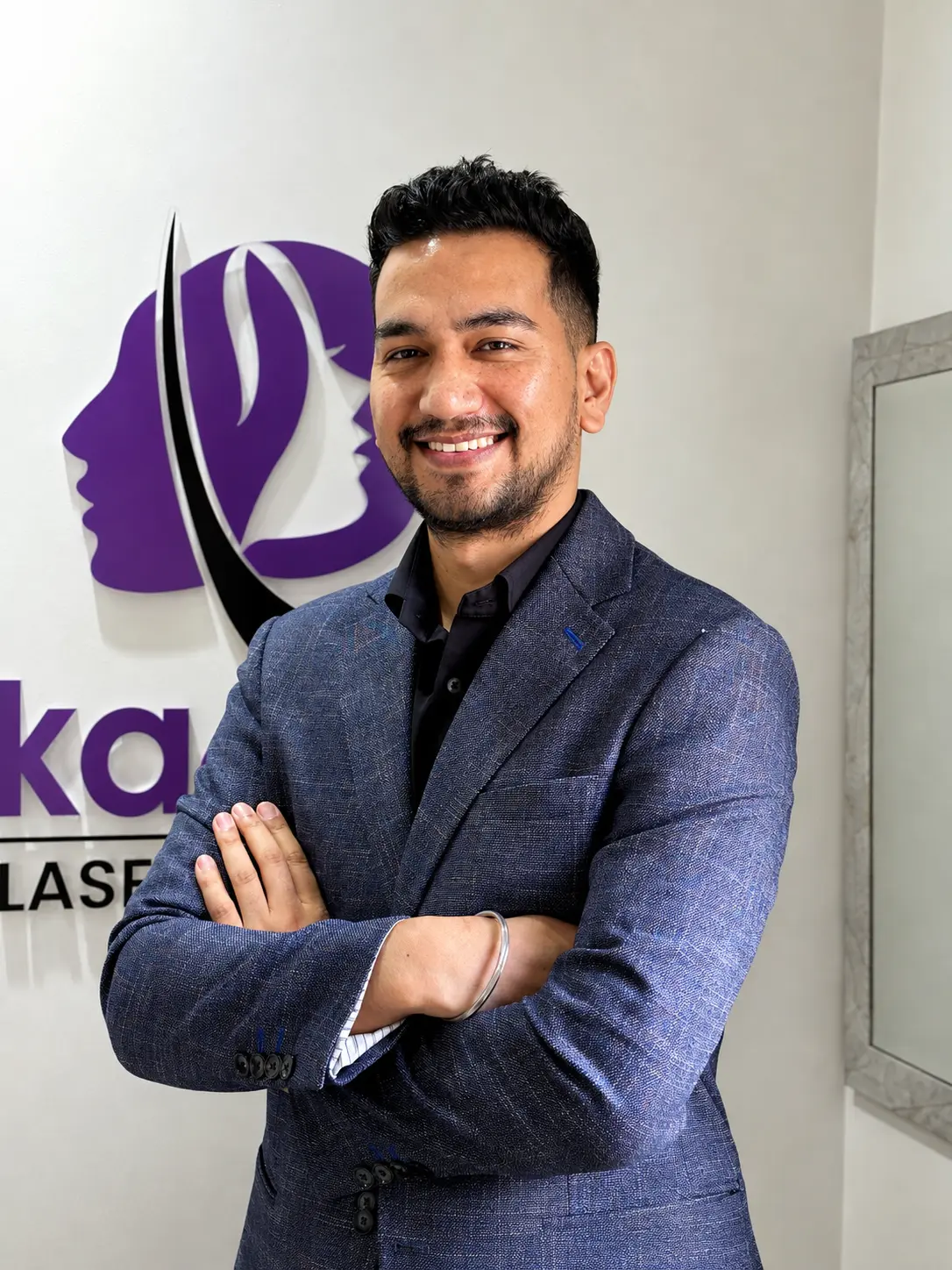 Dr. Dipesh Basnet akarshan skin and hair clinic